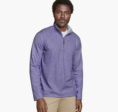 Men's Icon Reversible Solid Quarter-Zip / Johnston Murphy