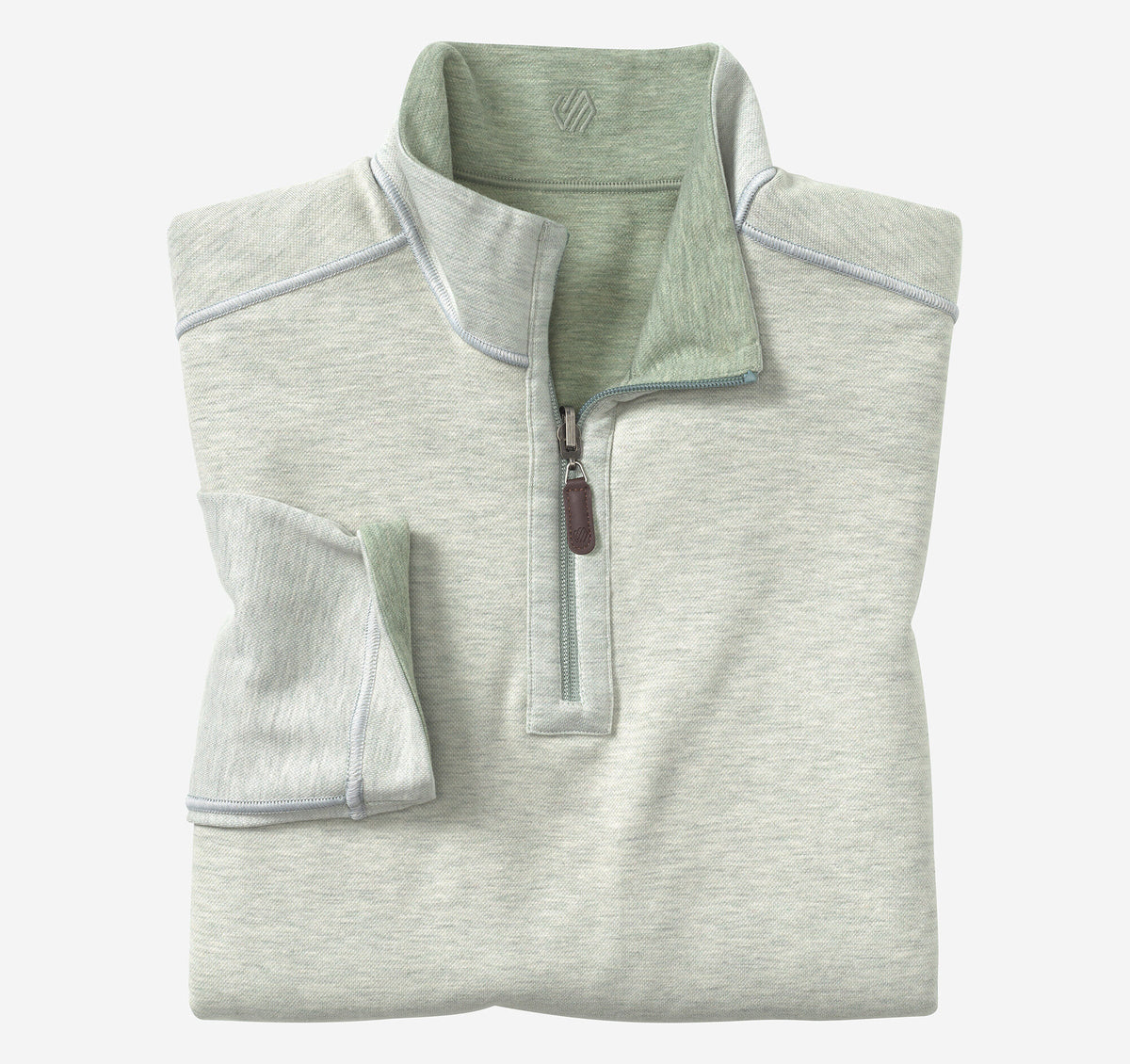 Men's Icon Reversible Solid Quarter-Zip / Johnston Murphy