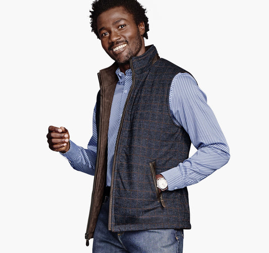 Men's Upton Reversible Vest / Johnston Murphy