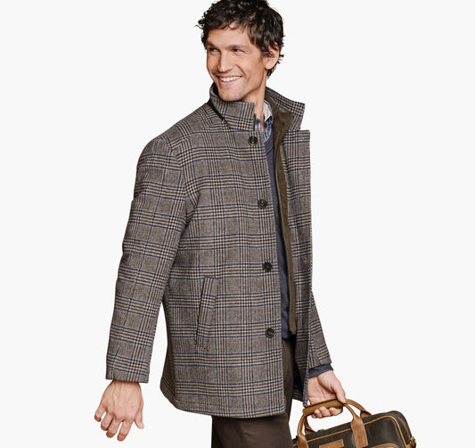 Men's Upton Car Coat / Johnston Murphy
