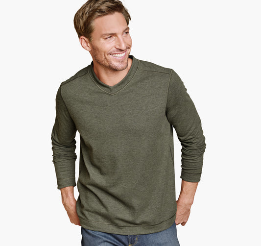 Men's Icon Reversible V-Neck Pullover / Johnston Murphy