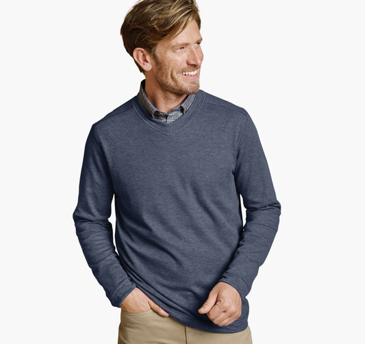 Men's Icon Reversible V-Neck Pullover / Johnston Murphy