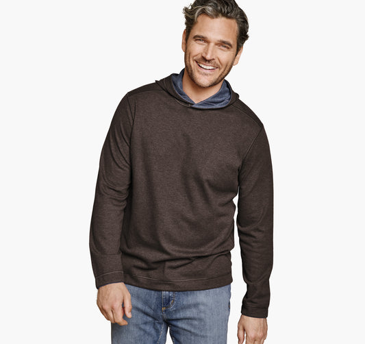 Men's Icon Reversible Hooded Pullover / Johnston Murphy