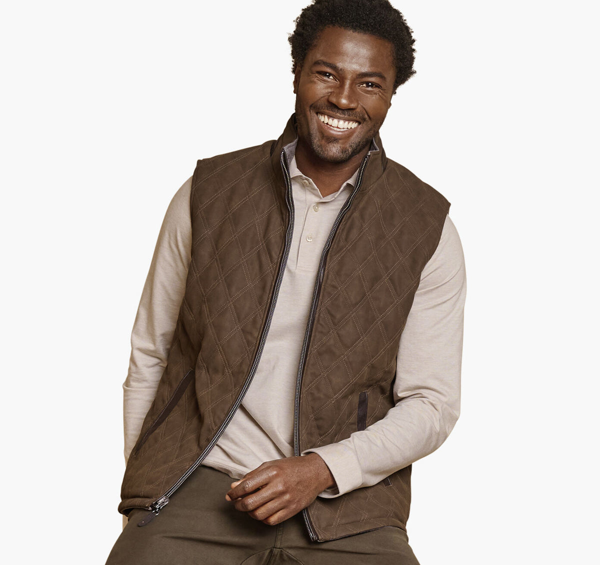 Men's Upton Reversible Vest / Johnston Murphy