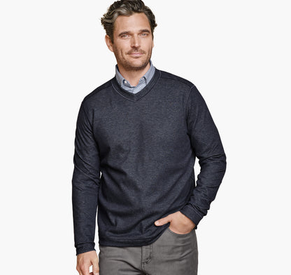 Men's Icon Reversible V-Neck Pullover / Johnston Murphy