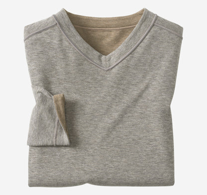 Men's Icon Reversible V-Neck Pullover / Johnston Murphy