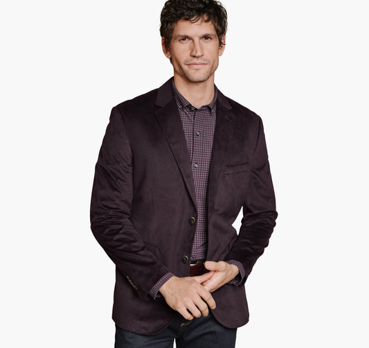 Men's Printed Plush 175th Anniversary Blazer / Johnston Murphy