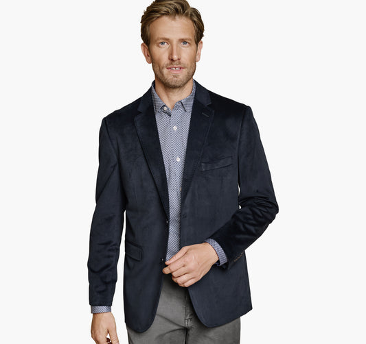 Men's Printed Plush 175th Anniversary Blazer / Johnston Murphy