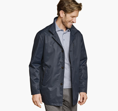 Men's Upton Water-Resistant Raincoat with Removable Liner / Johnston Murphy