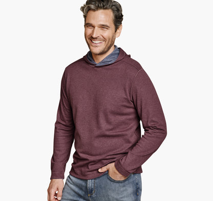 Men's Icon Reversible Hooded Pullover / Johnston Murphy