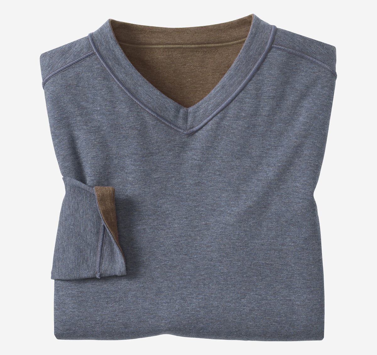 Men's Icon Reversible V-Neck Pullover / Johnston Murphy