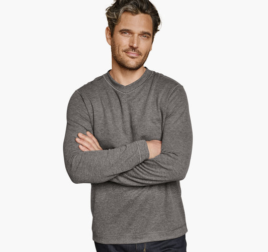 Men's Icon Reversible V-Neck Pullover / Johnston Murphy