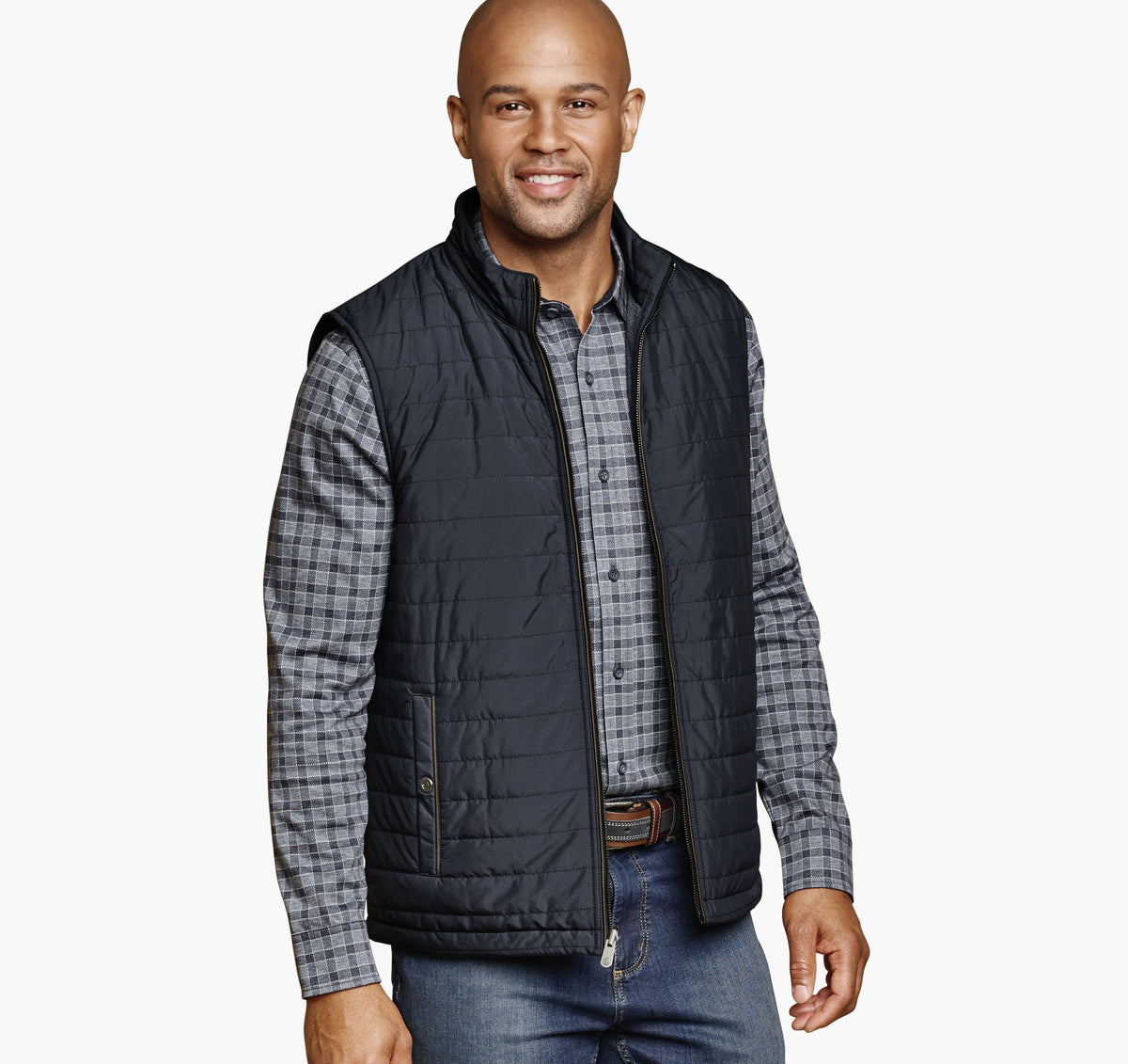 Men's Reversible Vest / Johnston Murphy