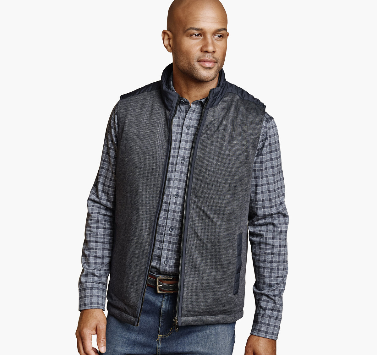 Men's Reversible Vest / Johnston Murphy