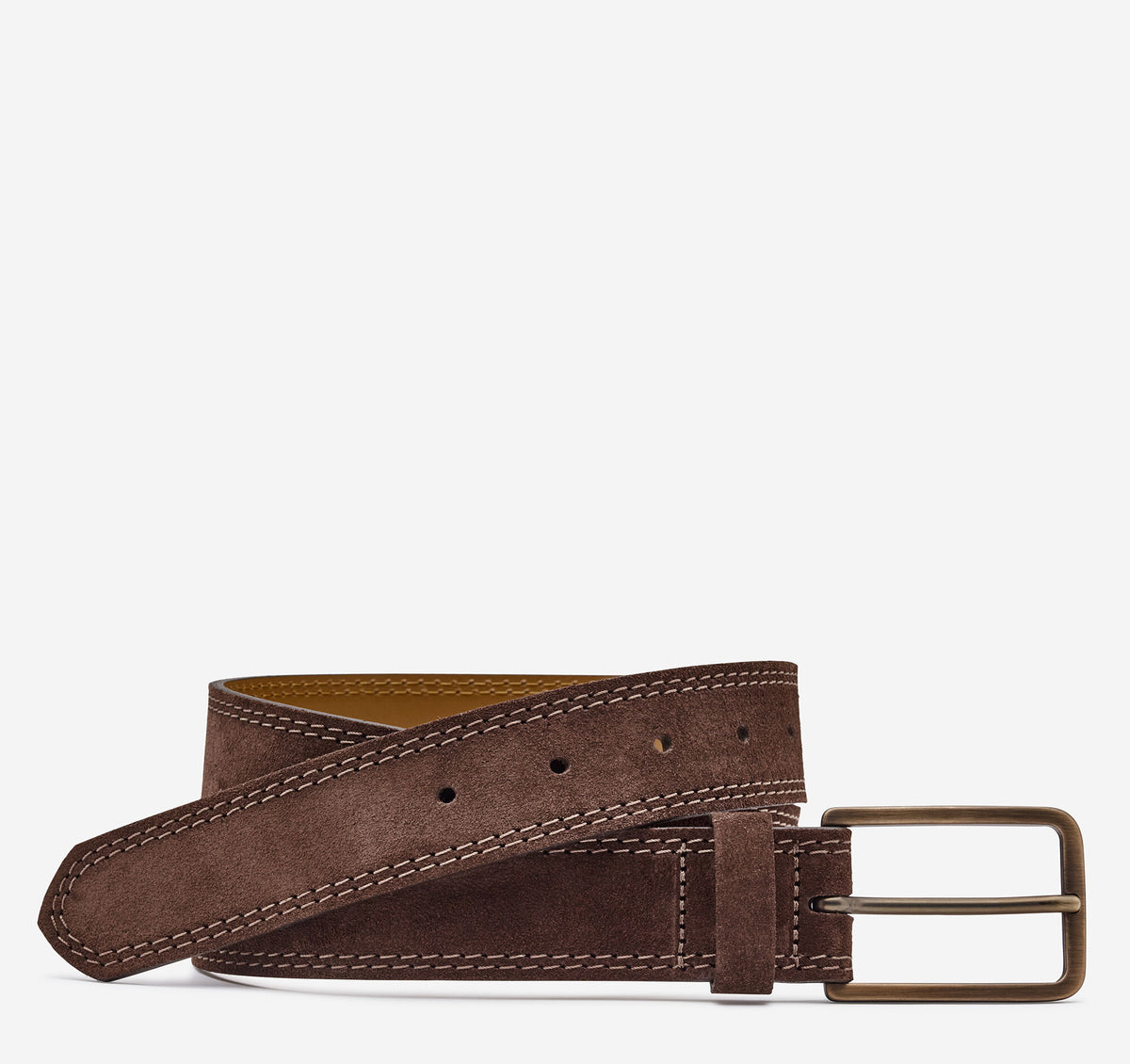 Men's Suede Belt / Johnston Murphy