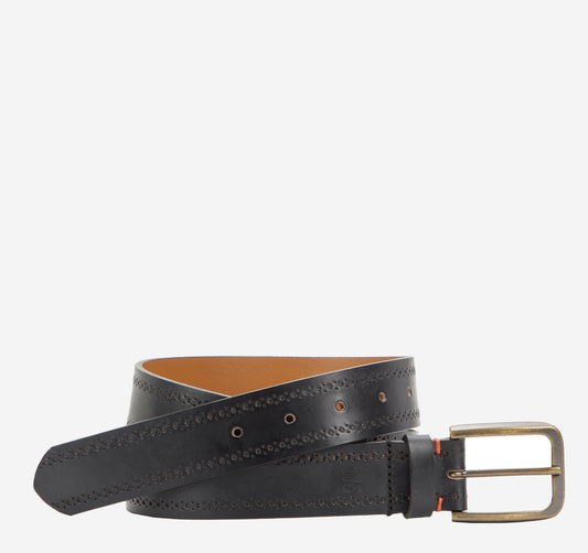 Men's 175th Anniversary Leather Belt / Johnston Murphy