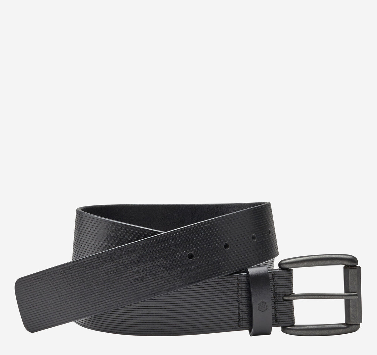 Men's Scored Roller Buckle Belt / Johnston Murphy