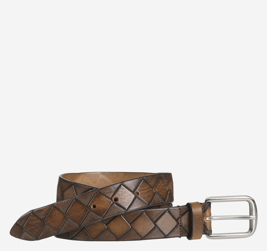 Men's Basketweave Belt / Johnston Murphy