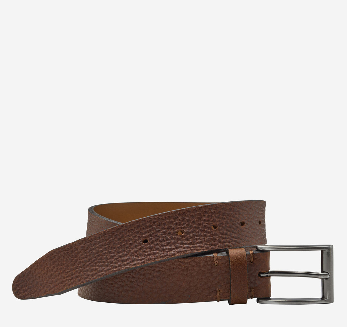 Men's Soft Pebbled Belt / Johnston Murphy