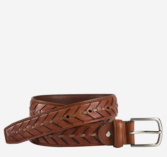 Men's Center Laced Belt / Johnston Murphy