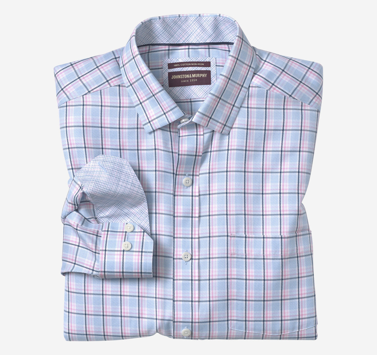 Men's Non-Iron Dress Shirt / Johnston Murphy